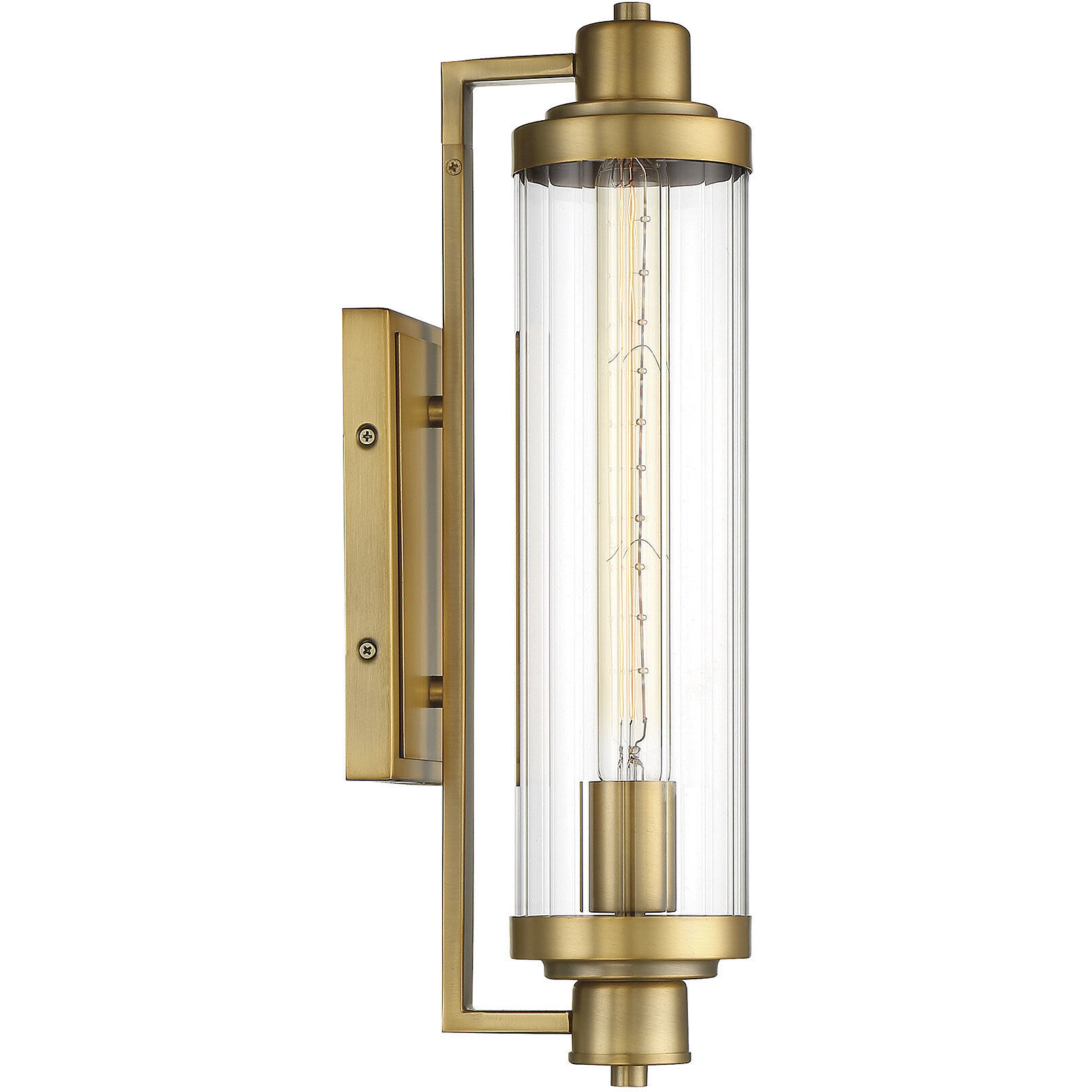 光崎　Wジャンヌ　サプライセット Savoy House 9-16000-1-322 Pike 1 Light 4.75 inch Warm Brass Wall