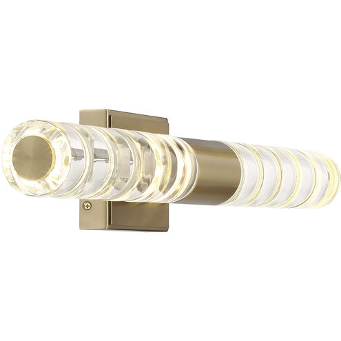 Beale LED 28 inch Noble Brass Bathroom Vanity Light Wall Light