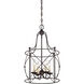 Seneca 4 Light 13.5 inch English Bronze Pendant Ceiling Light