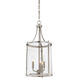 Penrose 3 Light 12 inch Satin Nickel Pendant Ceiling Light, Essentials
