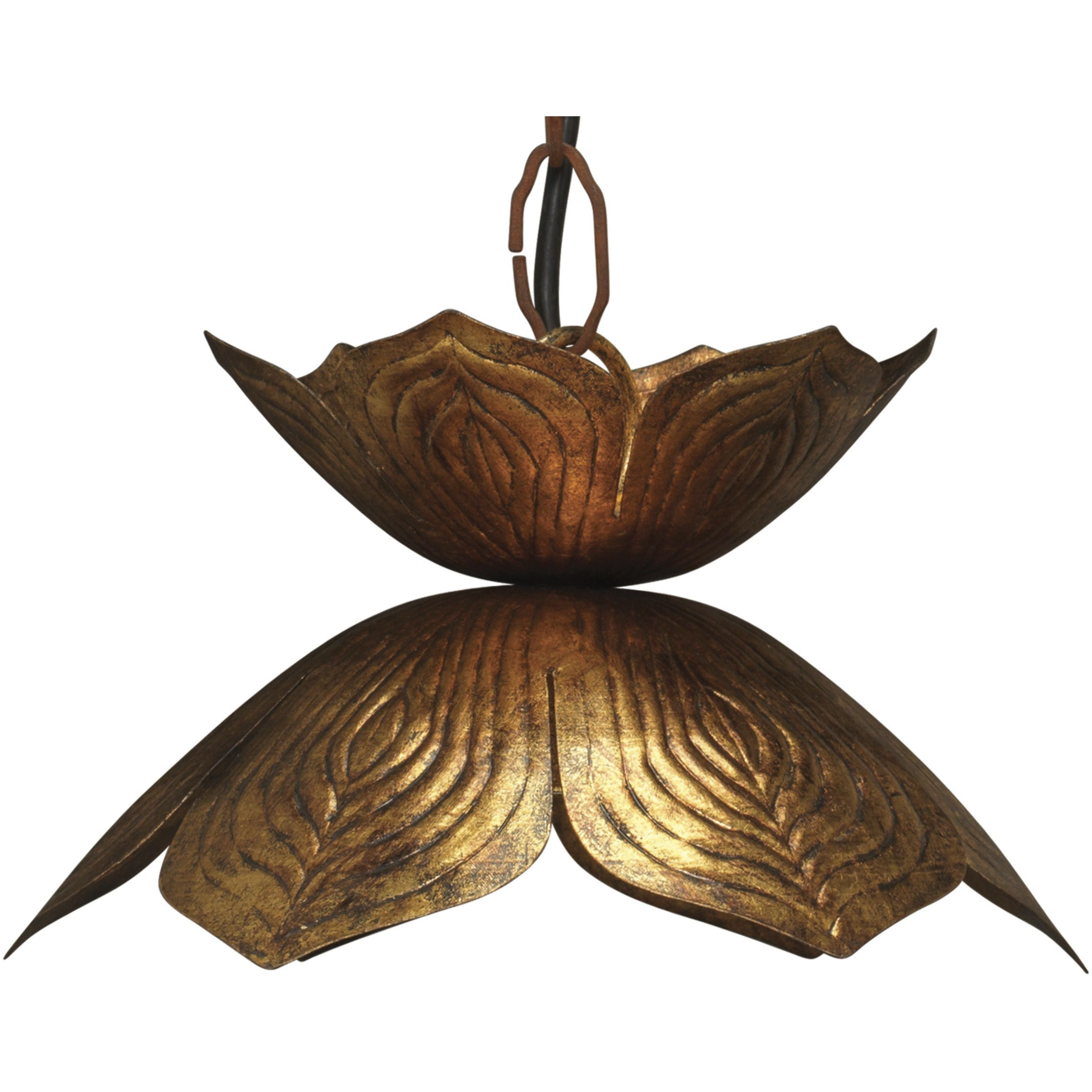 Flowering Lotus Pendant