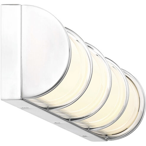 Harper LED 26 inch Chrome Bathroom Vanity Light Wall Light