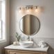 Calhoun 3 Light 24 inch Satin Nickel Bathroom Vanity Light Wall Light, Essentials