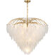 Boa 15 Light 34 inch Warm Brass Chandelier Ceiling Light