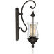 Shadwell 1 Light 6.25 inch English Bronze with Gold Wall Sconce Wall Light