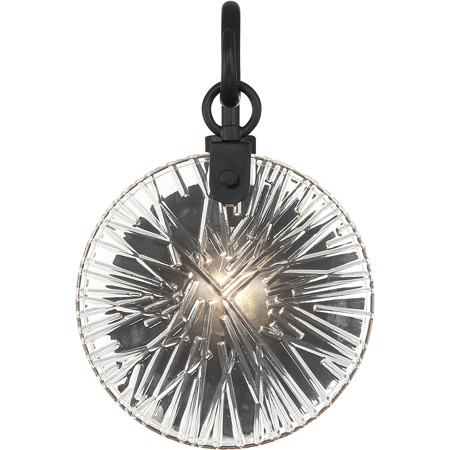 Addison 1 Light 5.75 inch Black Bathroom Vanity Light Wall Light