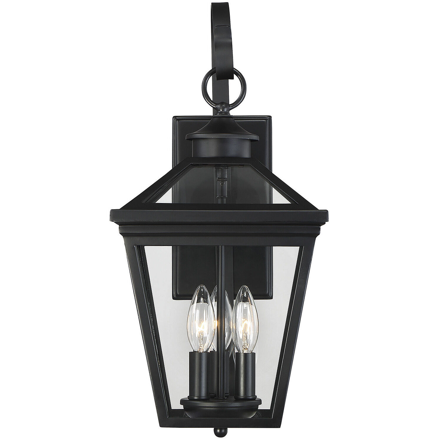 Savoy House 5-141-BK Ellijay Outdoor Wall Lantern in Black