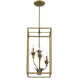 Strathmore 4 Light 15 inch Antique Patina Pendant Ceiling Light