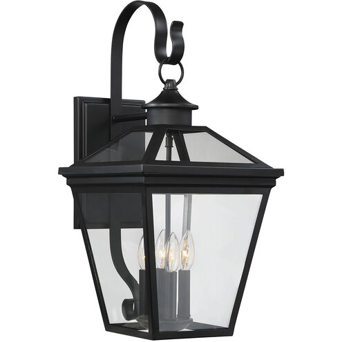 Ellijay 4 Light 26 inch Matte Black Outdoor Wall Lantern