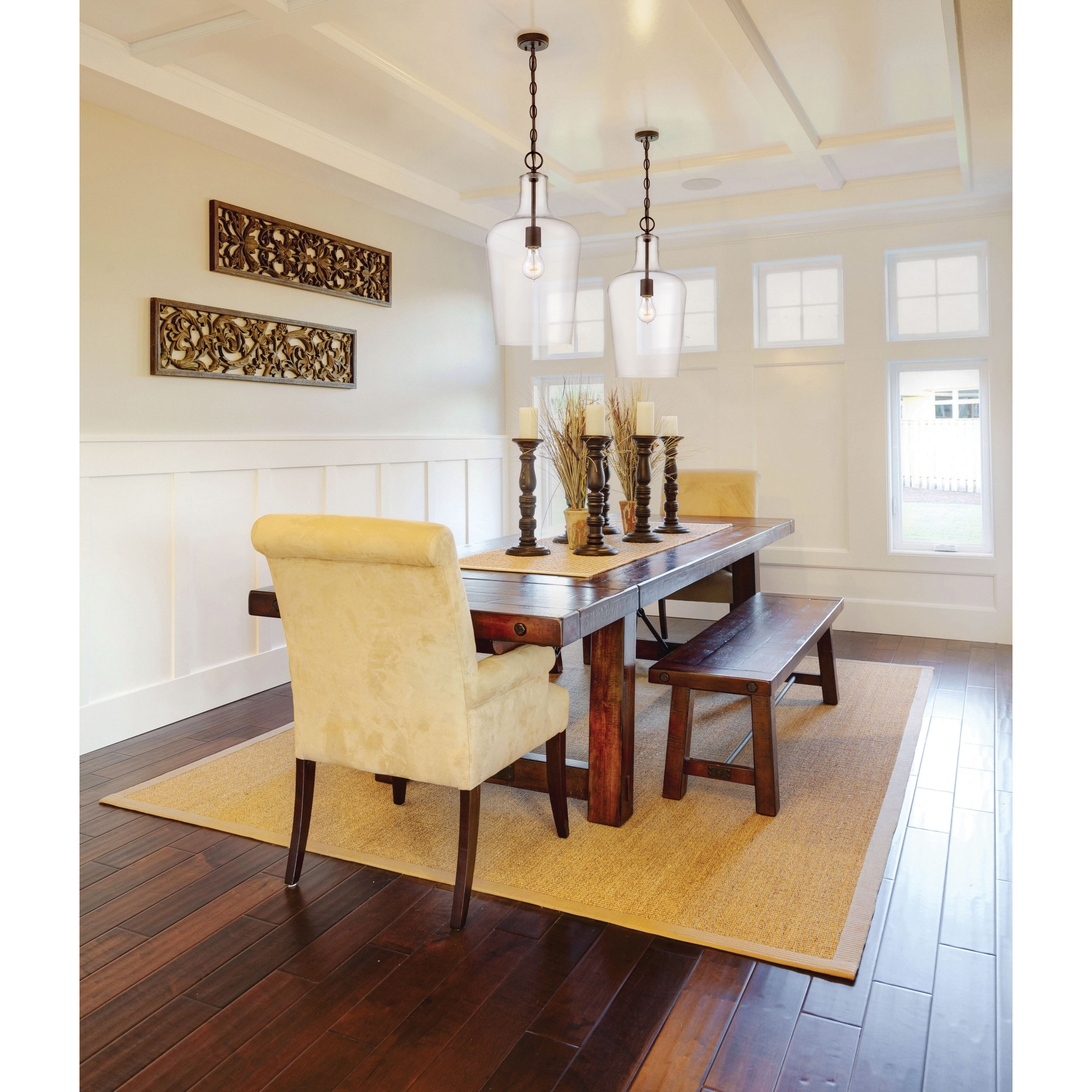 Franklin pendant light top