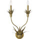 Strathmore 2 Light 15 inch Antique Patina Sconce Wall Light
