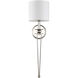 Chaplin 1 Light 7 inch Polished Nickel Sconce Wall Light