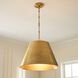 Alden 1 Light 18.25 inch Warm Brass Pendant Ceiling Light, Essentials