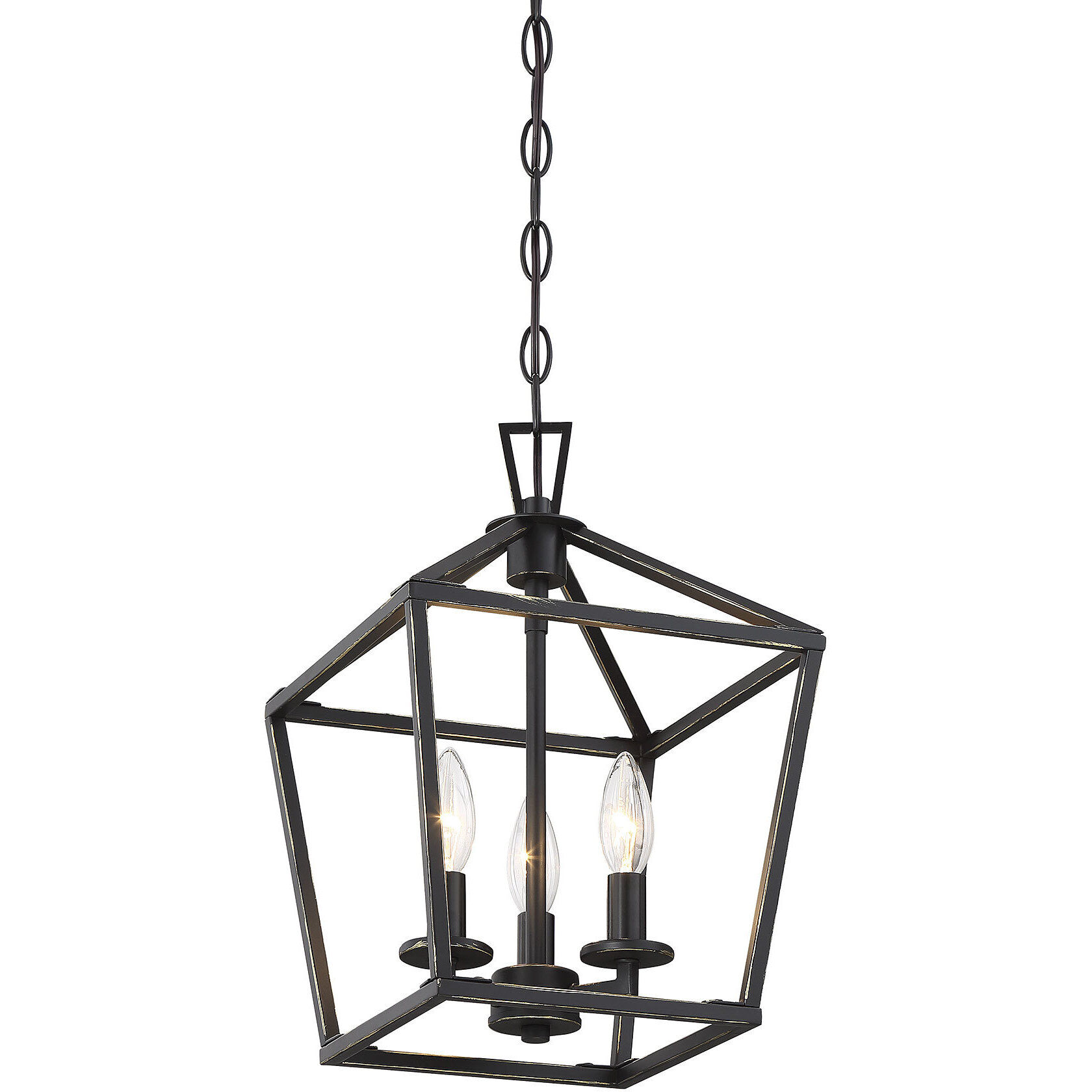 Townsend 3 Light 10 inch Classic Bronze Pendant Ceiling Light, Essentials