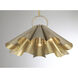 Vinton 3 Light 26 inch Noble Brass Pendant Ceiling Light