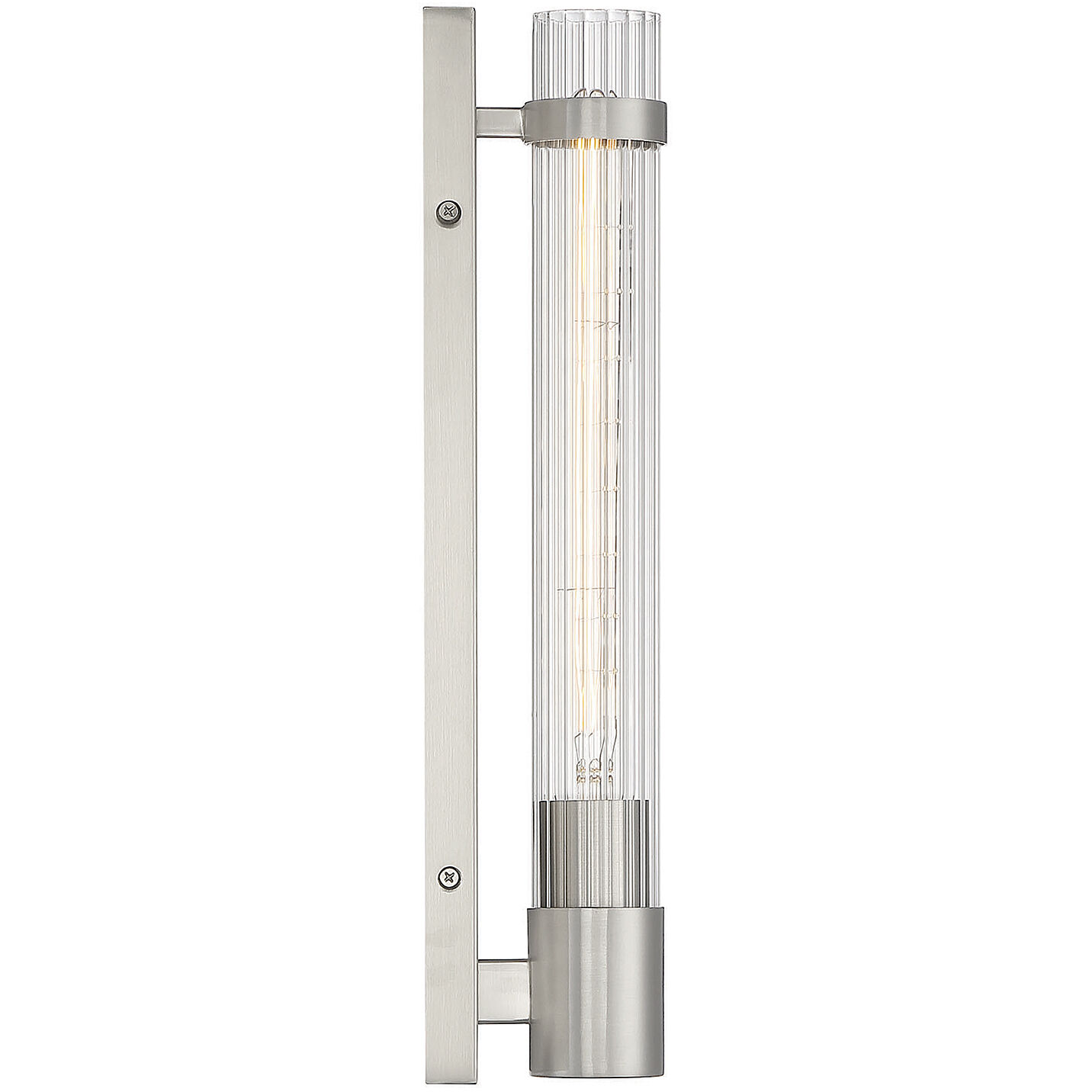 Willmar 1 Light 4.5 inch Satin Nickel ADA Wall Sconce Wall Light, Essentials