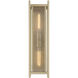 Jacobs 2 Light 22 inch Serene Brass Outdoor Wall Lantern