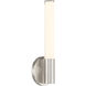 Connor LED 5 inch Satin Nickel Vanity Light Wall Light
