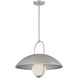 Lehigh 1 Light 22 inch Satin Nickel Pendant Ceiling Light