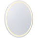 Beckett 32 X 32 inch Frost Mirror, Frontlit and Backlit