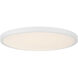 Stella LED 20 inch White Flush Mount Ceiling Light