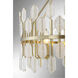 Royale 4 Light 18 inch Noble Brass Pendant Ceiling Light