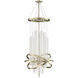 Mannheim 9 Light 21.45 inch Noble Brass Chandelier Ceiling Light