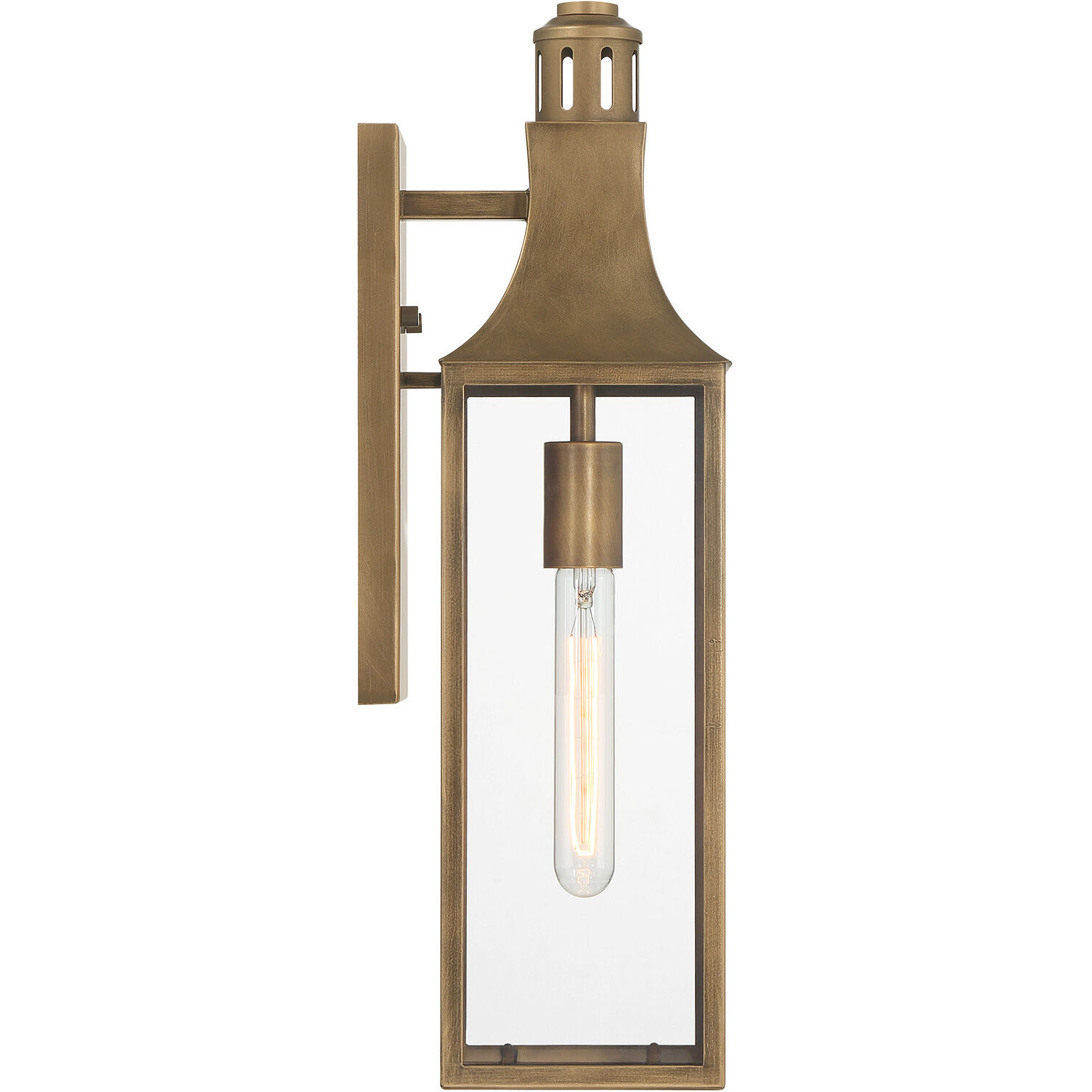 Lancaster 1 Light 20.38 inch Atlas Bronze Outdoor Wall Lantern