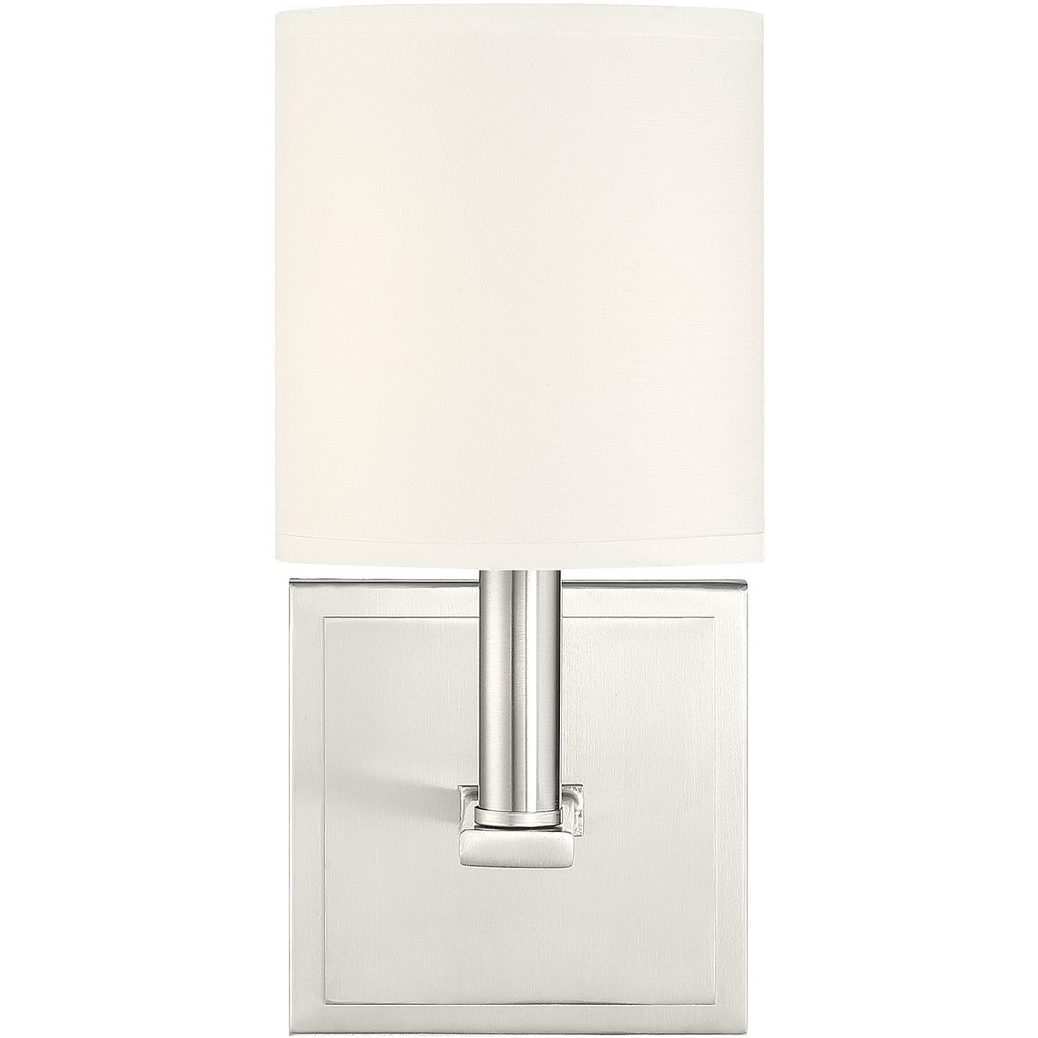 Waverly 1 Light 5 inch Satin Nickel Wall Sconce Wall Light, Essentials