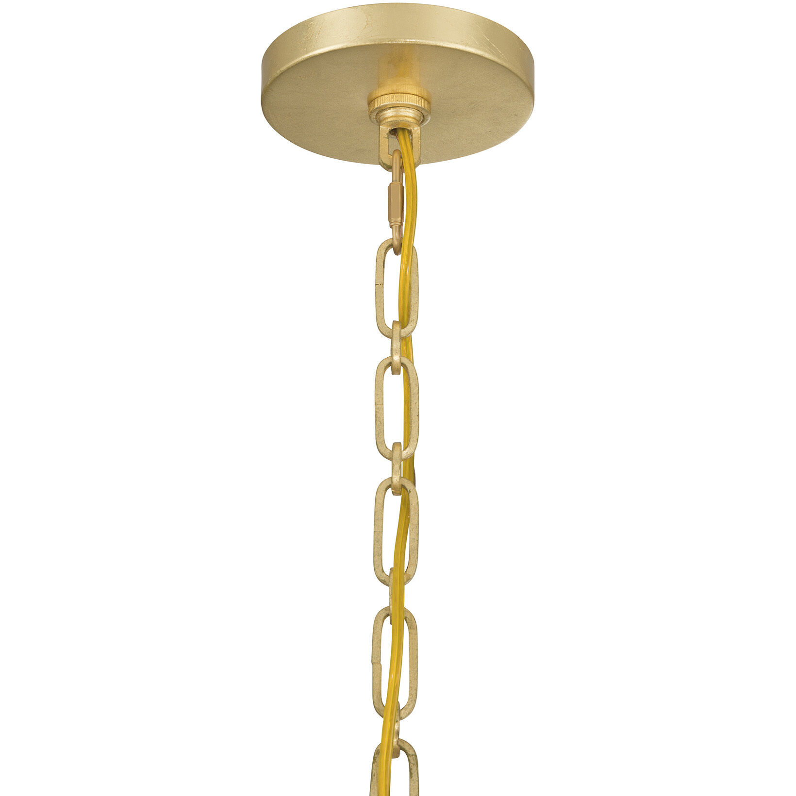 Pelham LED 27.75 inch Black Cashmere and True Gold Chandelier Ceiling Light