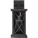 Norwalk 1 Light 15 inch Brushed Bronze Outdoor Wall Lantern