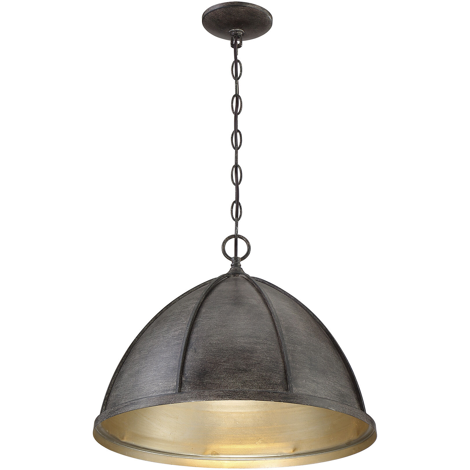 Laramie 1 Light 18 inch Chelsea Walnut Pendant Ceiling Light