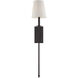 Monroe 1 Light 6.75 inch Classic Bronze Wall Sconce Wall Light, Essentials