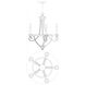 Wickham 5 Light 25 inch Whiskey Wood Chandelier Ceiling Light