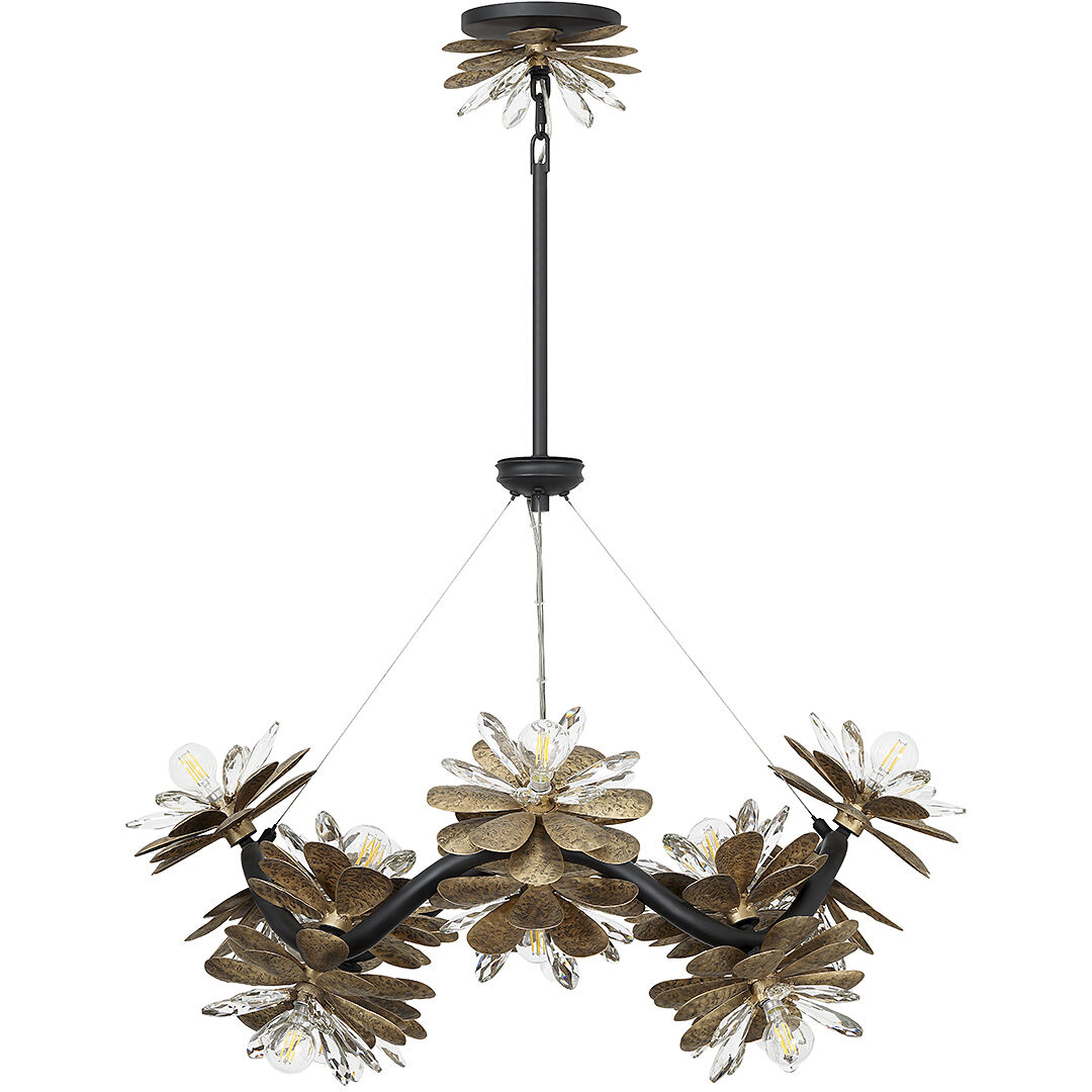 Giselle 16 Light 33 inch Delphine Chandelier Ceiling Light