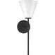 Blair Wall Sconce Wall Light in Matte Black