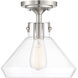 Walpole 1 Light 11.00 inch Semi-Flush Mount