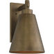 Ryder 1 Light 15 inch Atlas Bronze Outdoor Wall Lantern