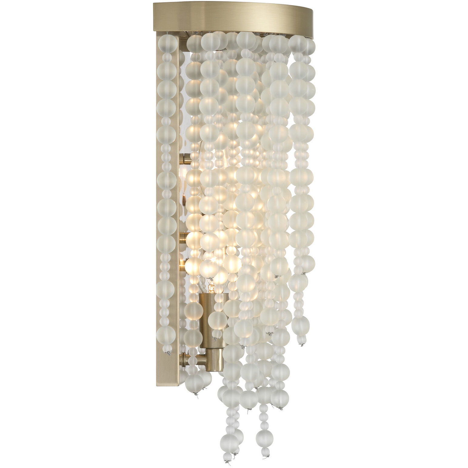 Jeanette 2 Light 9 inch Noble Brass Wall Sconce Wall Light