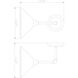 Dansk 1 Light 8 inch Galvanized Metal Wall Sconce Wall Light