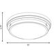 Lucerne 3 Light 15 inch Warm Brass Flush Mount Ceiling Light, Essentials