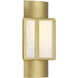 Gideon 2 Light 10 inch Warm Brass Wall Sconce Wall Light