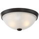 Stella 2 Light 11 inch English Bronze Flush Mount Ceiling Light, Essentials