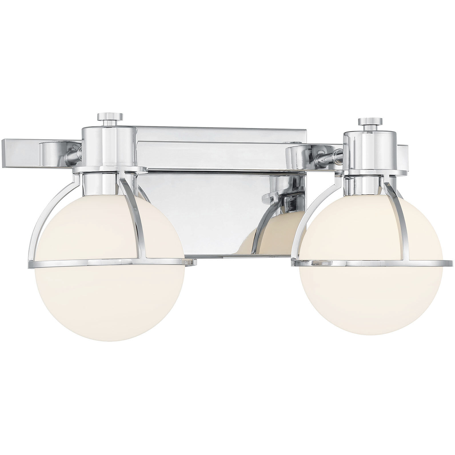 Pierce 2 Light 15.5 inch Chrome Bathroom Vanity Light Wall Light