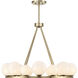 Loudon 16 Light 30 inch Noble Brass Chandelier Ceiling Light