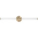 Connor LED 30 inch Brass Vanity Light Wall Light
