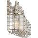 Connell 4 Light 34 inch Satin Nickel Bathroom Vanity Light Wall Light