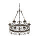 Flanders 6 Light 34 inch Fieldstone Chandelier Ceiling Light