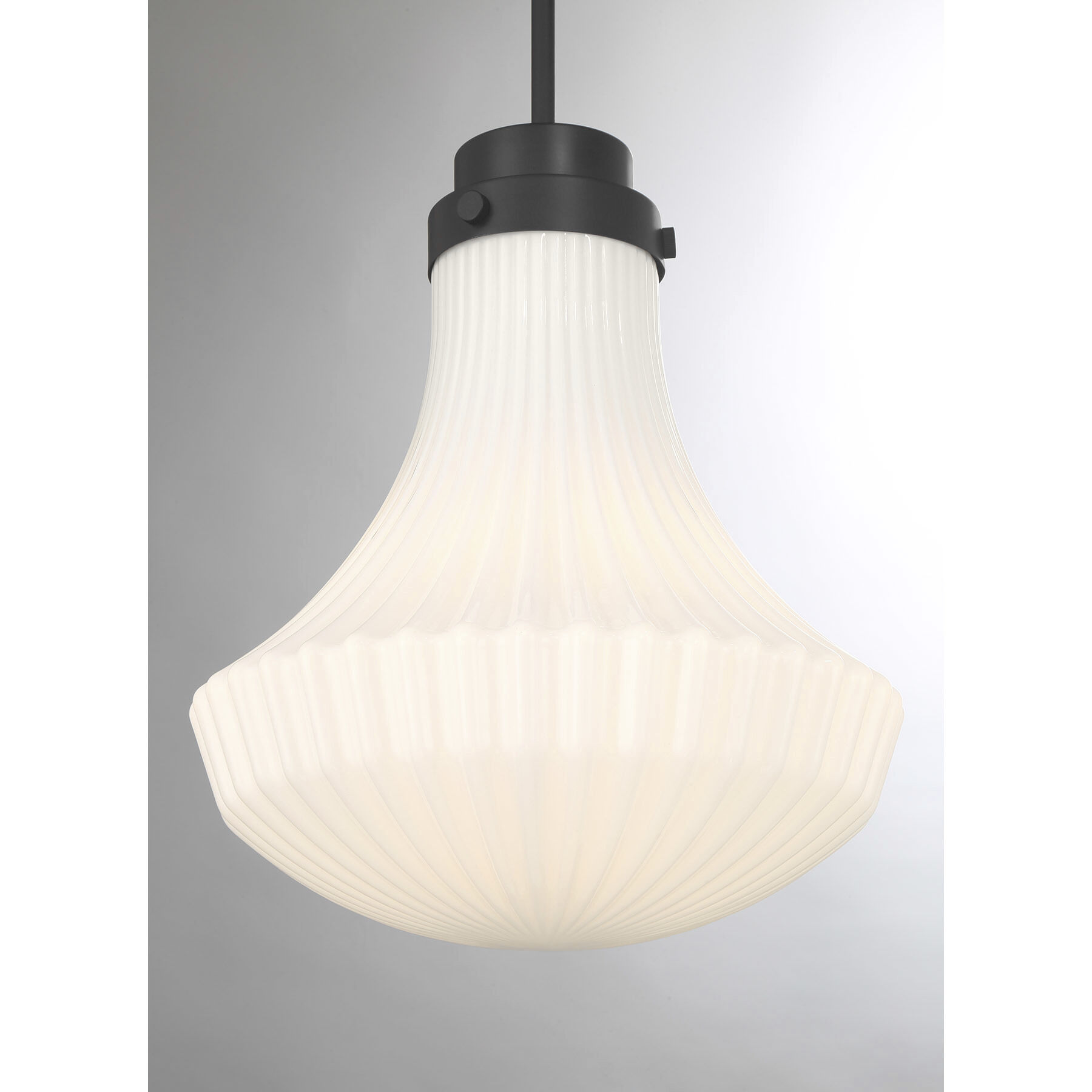 Bartlet 1 Light 14 inch Matte Black Pendant Ceiling Light