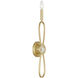 Minette 1 Light 5 inch Spun Gold ADA Wall Sconce Wall Light